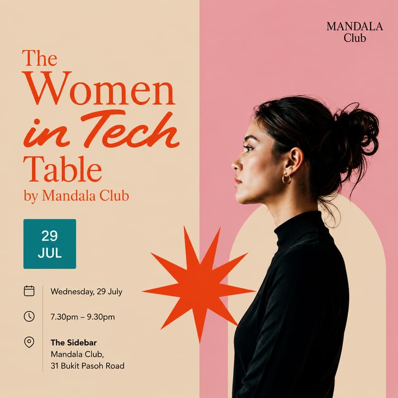 Cover Image for [Invite Only] The Women in Tech Table by Mandala Club