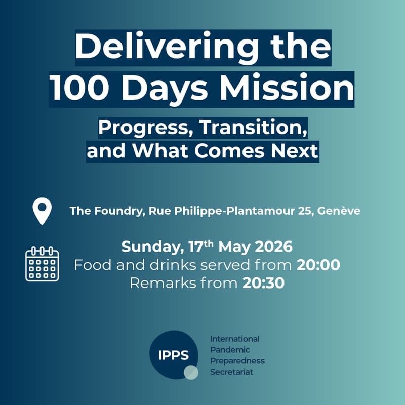 Cover Image for Delivering the 100 Days Mission: Progress, Transition, and What Comes Next @ WHA 79