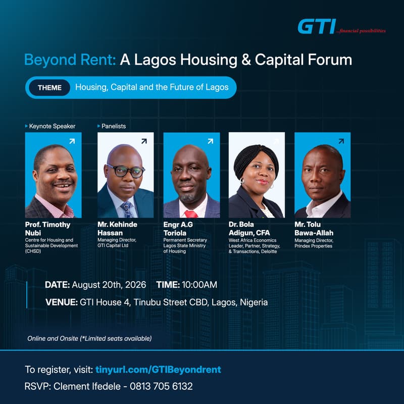 Cover Image for Beyond Rent: A Lagos Housing And Capital Forum