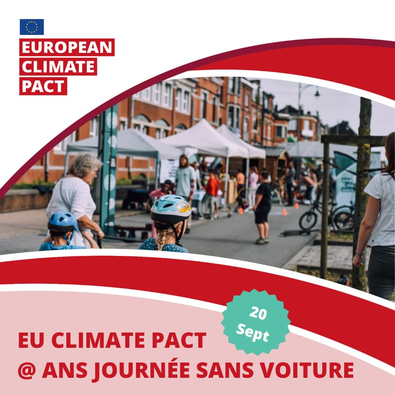 Cover Image for EU Climate Pact @ Journée sans voiture Ans
