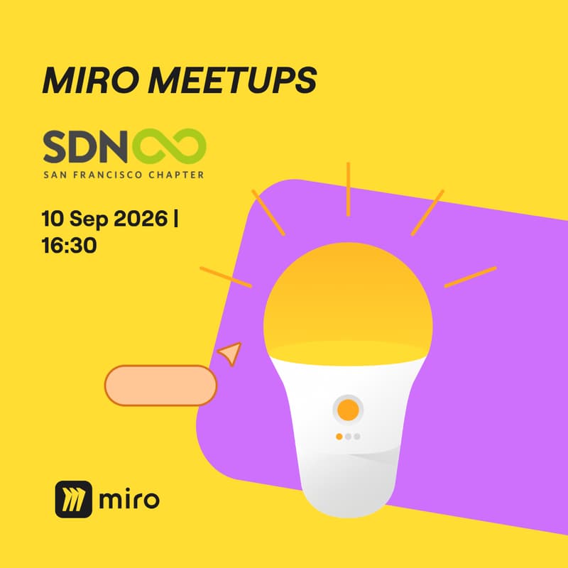 Cover Image for AI Design Thinking Workshop by SDN SF x Miro