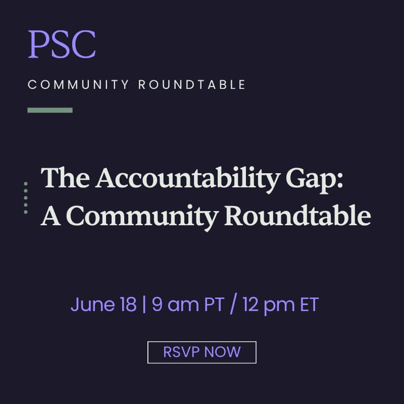 Cover Image for The Accountability Gap: A Community Roundtable
