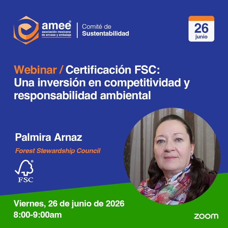 Cover Image for Webinar / Certificación FSC: Una inversión en competitividad y responsabilidad ambiental por Palmira Arnaz