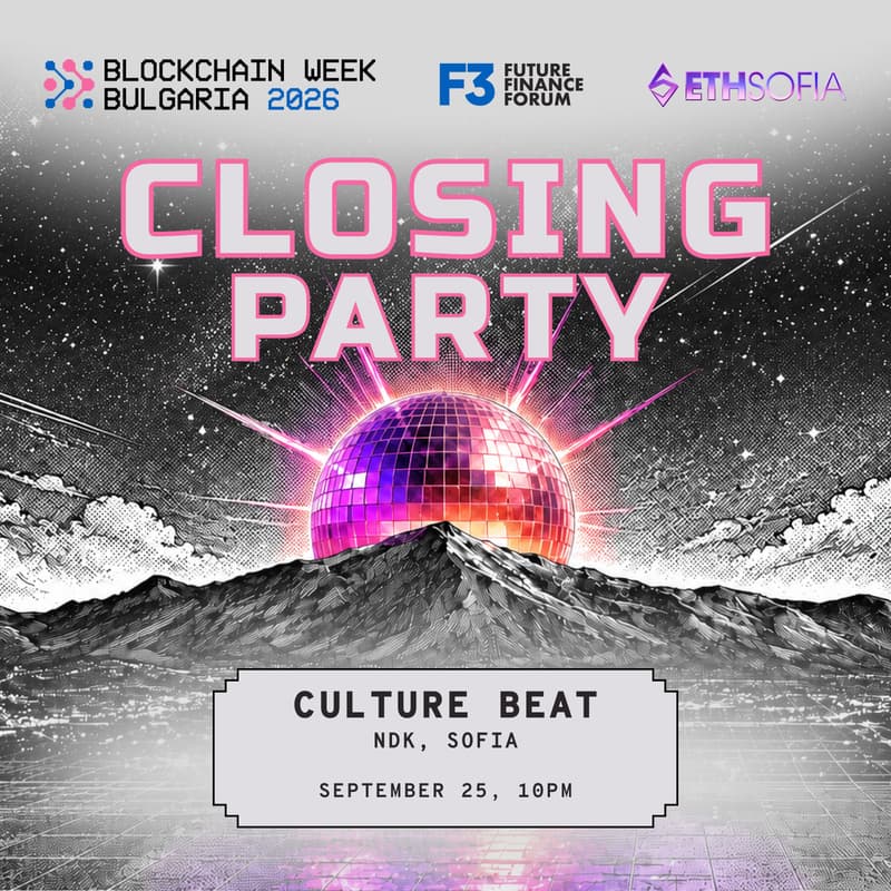 Cover Image for Blockchain Week Bulgaria 2026 - Closing Party