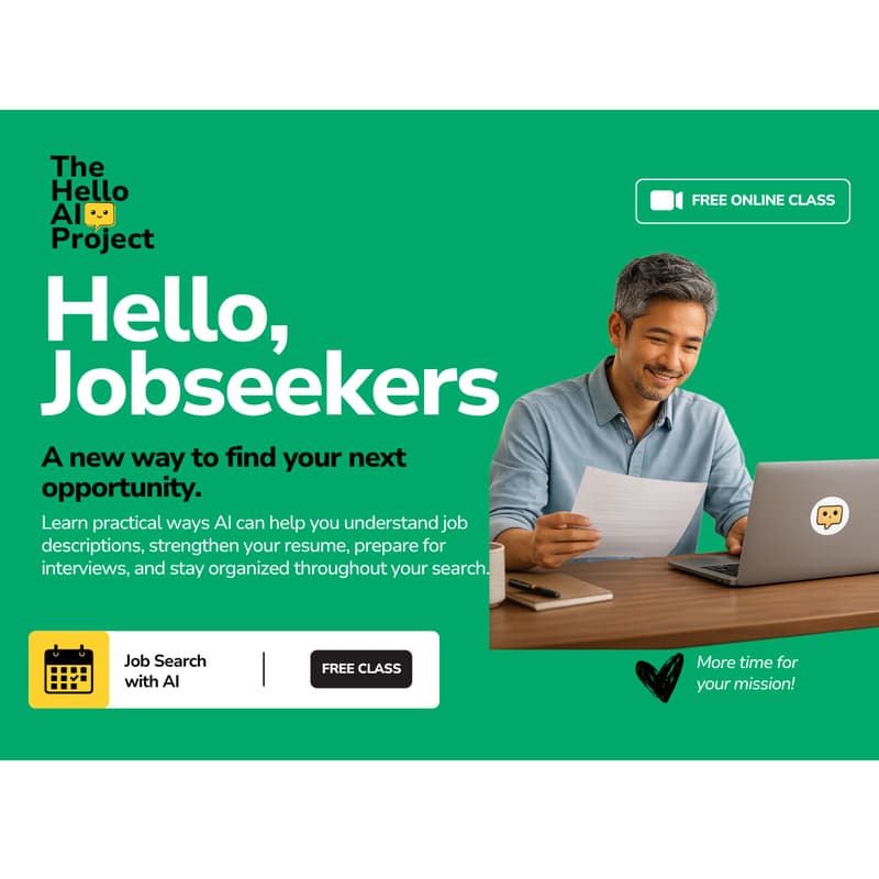 Cover Image for Hello, AI - Job Search & AI