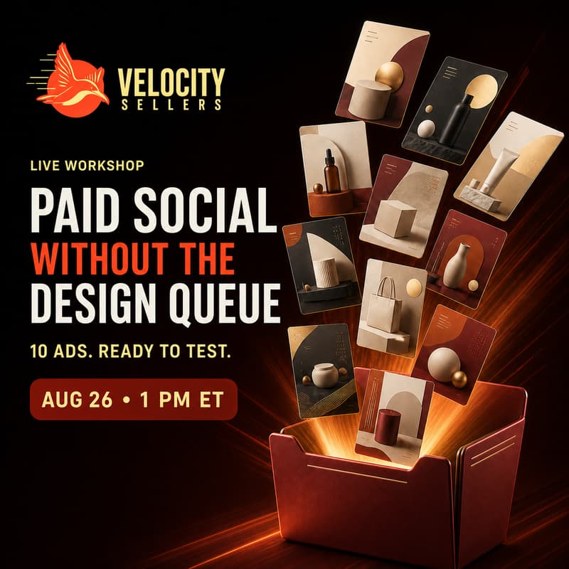 Cover Image for How Amazon Brands Can Keep Paid Social Testing Without Waiting on a Design Queue