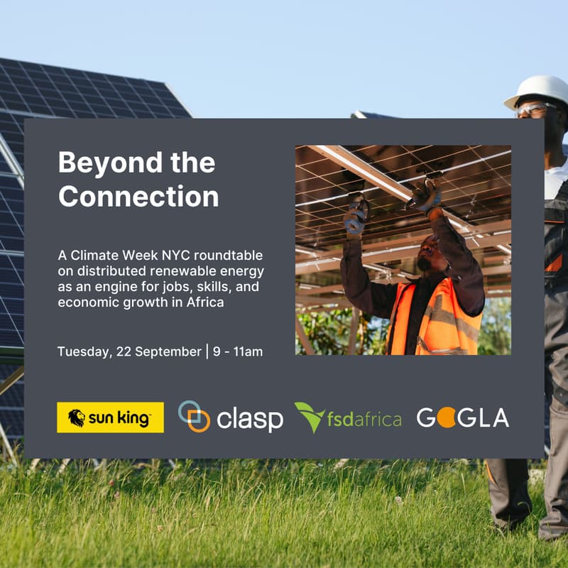 Cover Image for Beyond the Connection: Distributed Renewable Energy as an Engine for Jobs, Skills, and Economic Growth