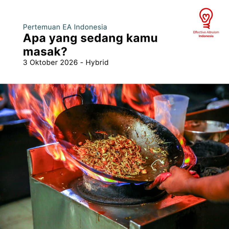 Cover Image for Pertemuan EA Indonesia - Oktober 2026: Apa yang sedang kamu masak?