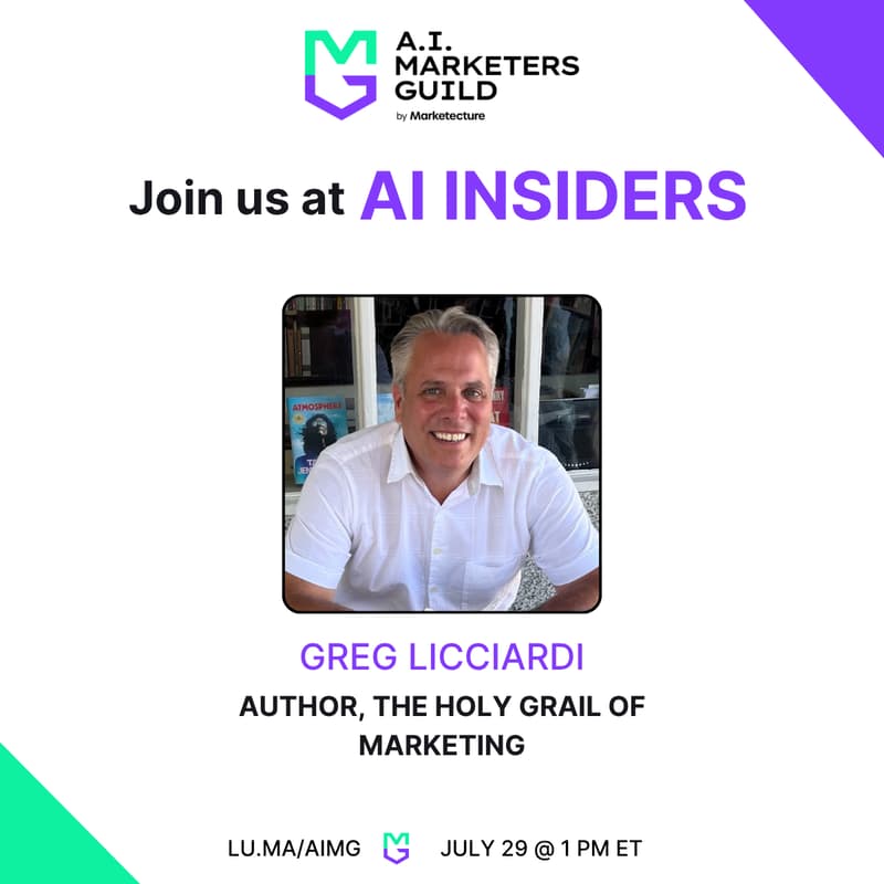 Cover Image for AI Insiders with Greg Licciardi