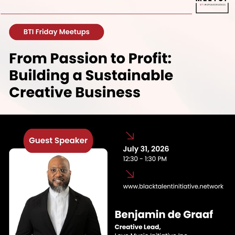 Cover Image for Friday Meetup #SpeakerSeries