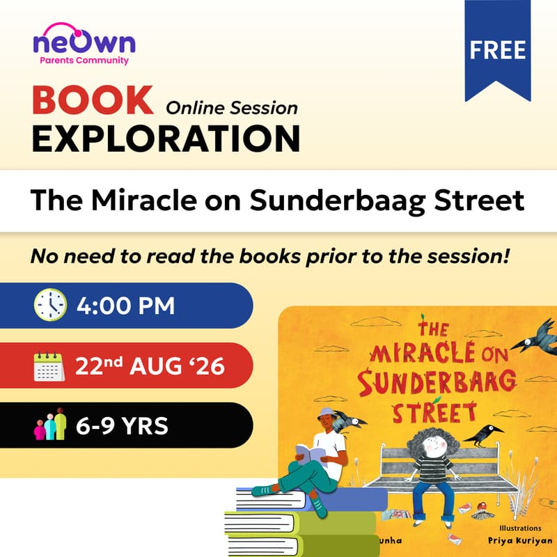 Cover Image for FREE Book Exploration: The Miracle on Sunderbaag Street (6-9 Years)
