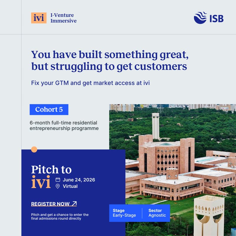 Cover Image for Pitch to ivi | Virtual | June 24, 2026, | 10:00 AM - 05:00 PM