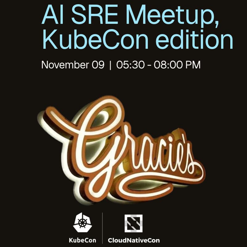 Cover Image for AI SRE Meetup, Salt Lake City, UT- KubeCon Edition