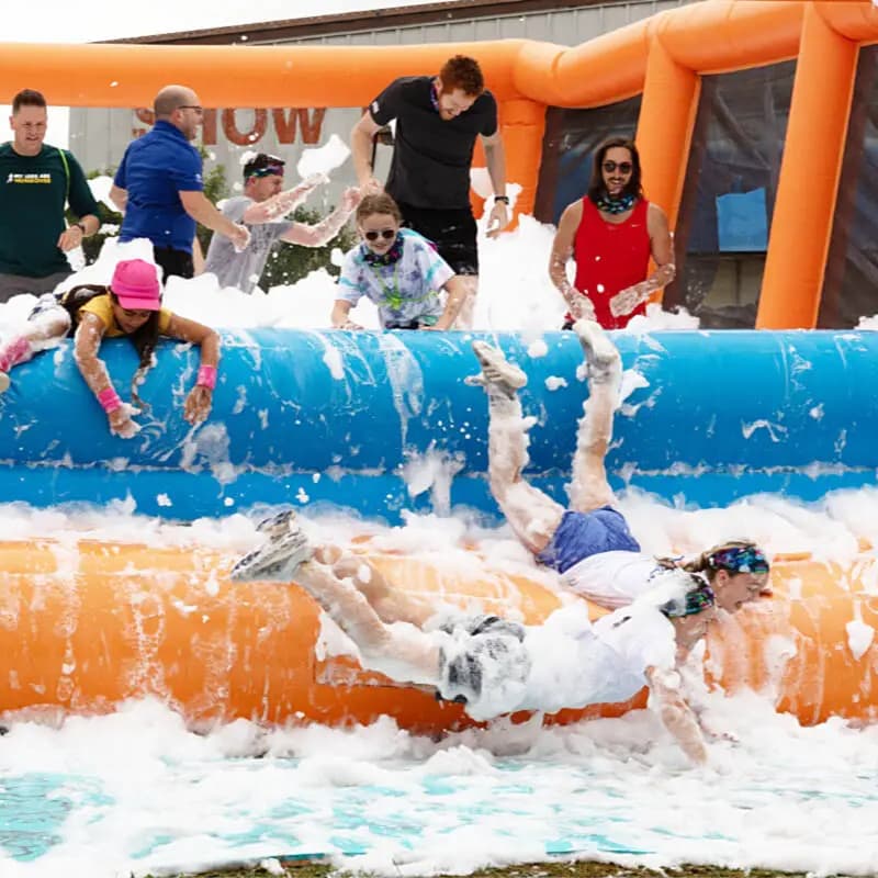Cover Image for 🫧 5K Foam Fest Adventure | Slip, Slide & Get Soaked