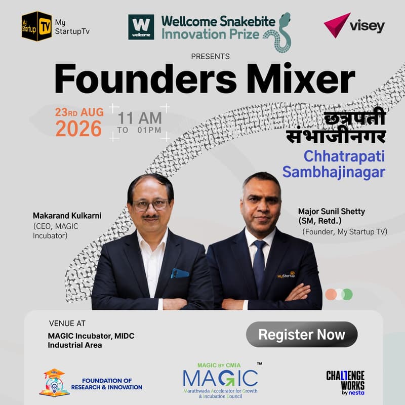 Cover Image for Chhatrapati Sambhajinagar Founders Mixer