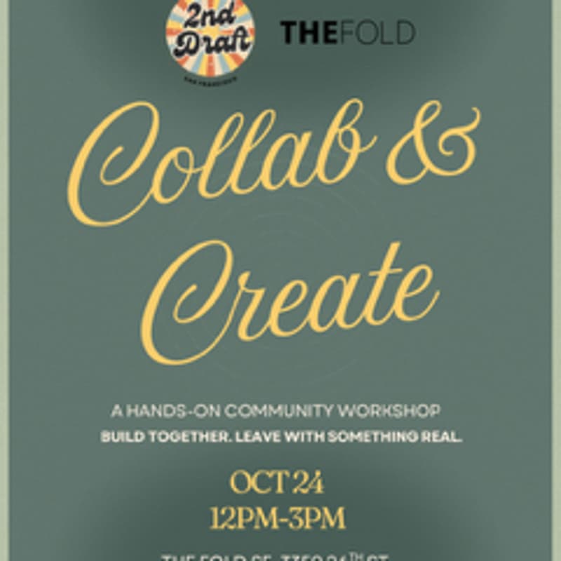 Cover Image for Second Draft SF X The Fold: Collab & Create