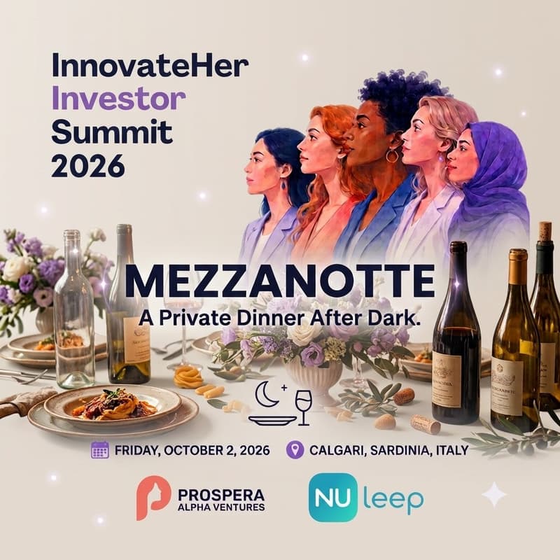 Cover Image for MEZZANOTTE: InnovateHer VIP Dinner