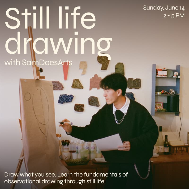 Cover Image for Still Life Drawing with SamDoesArts