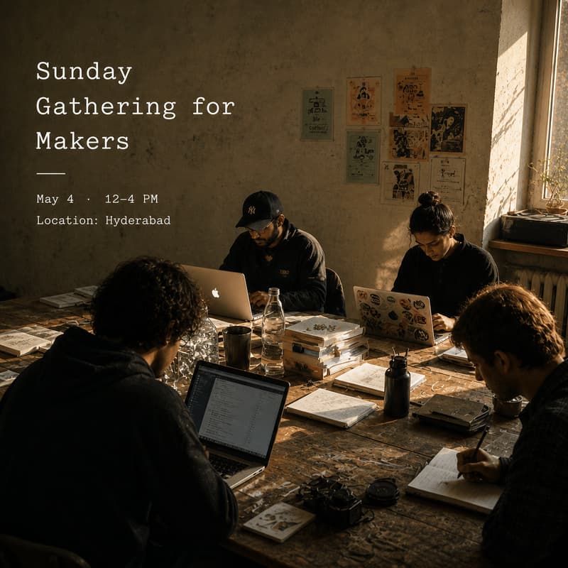Cover Image for The Long Table — Hyderabad #1