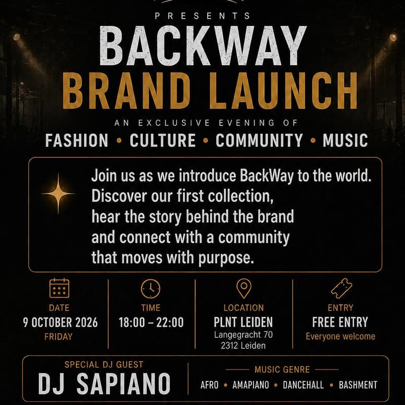 Cover Image for BACKWAY BRAND LAUNCH