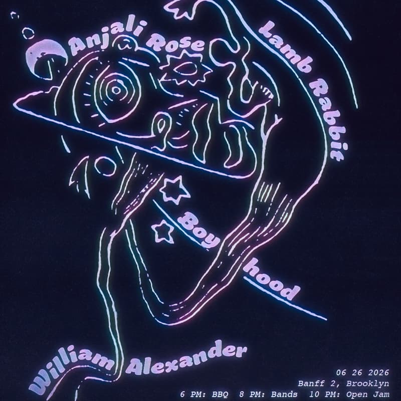 Cover Image for Banff 2 House Show ft. Anjali Rose, Boyhood, Lamb Rabbit, & William Alexander, + BBQ & Open Jam