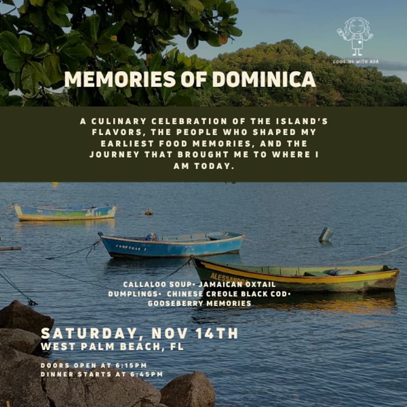 Cover Image for Memories of Dominica | Ada Dinner Series