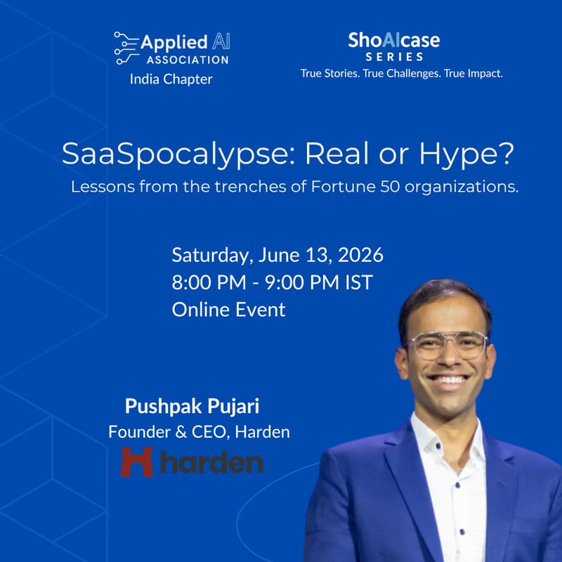 Cover Image for SaaSpocalypse: Real or Hype? Lessons from the trenches of Fortune 50 organizations.