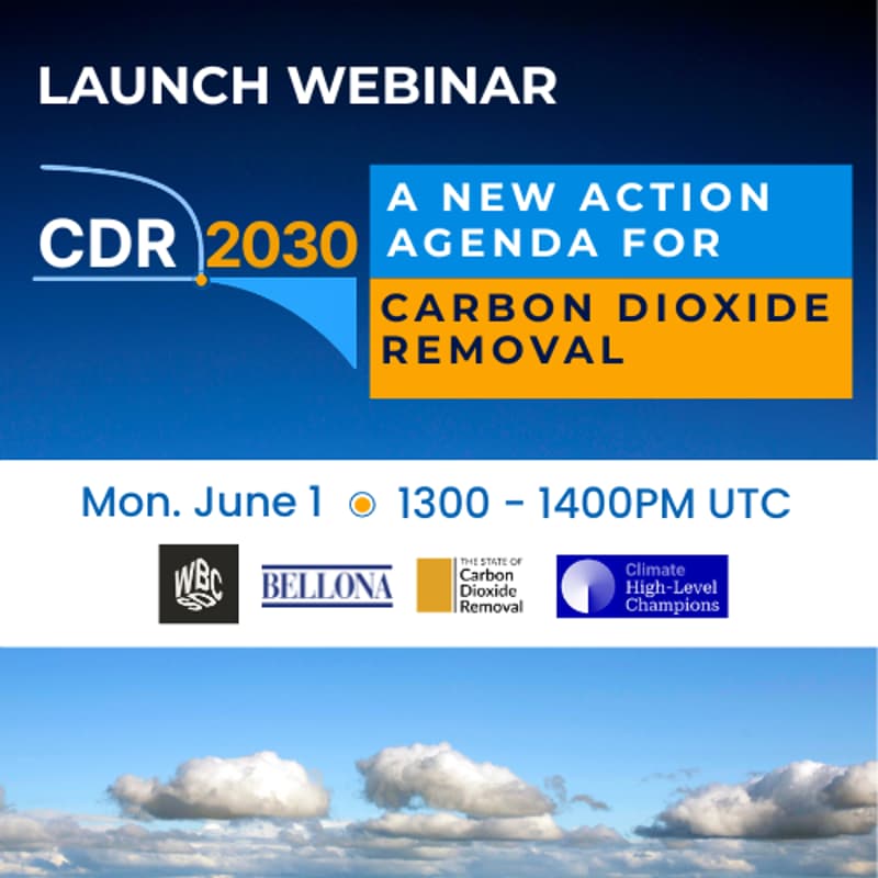 Cover Image for CDR2030: A New Action Agenda for Carbon Dioxide Removal
