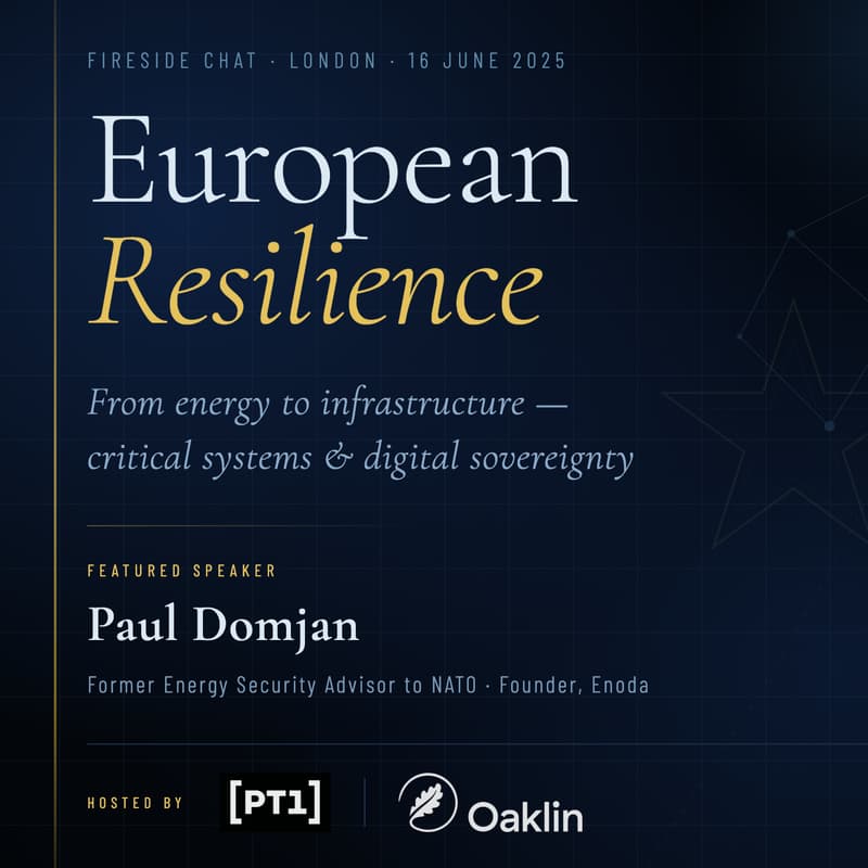 Cover Image for Rethinking Resilience: The Future of Europe's Energy & Infrastructure