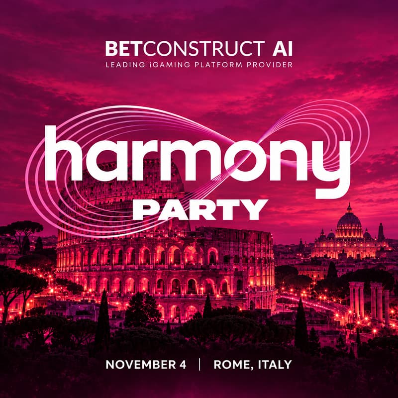 Cover Image for BetConstruct AI Harmony Party | Rome Edition