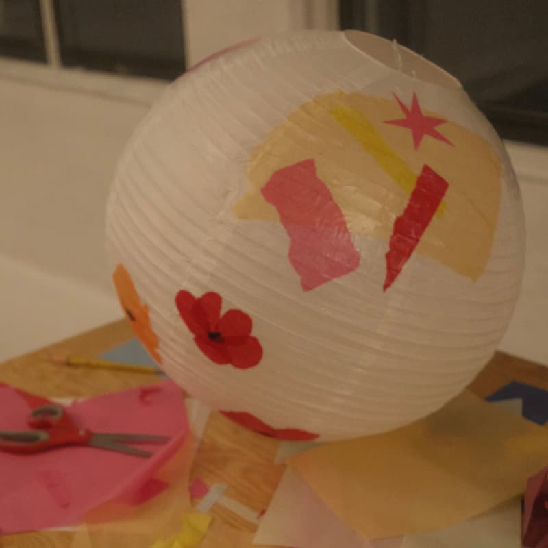 Cover Image for Decoupage Rice Paper Lampshades