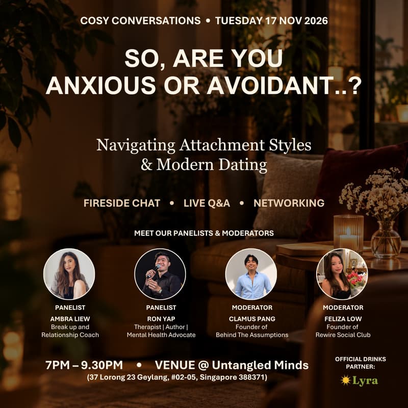 Cover Image for So, are you Anxious or Avoidant..? | Cosy Conversations