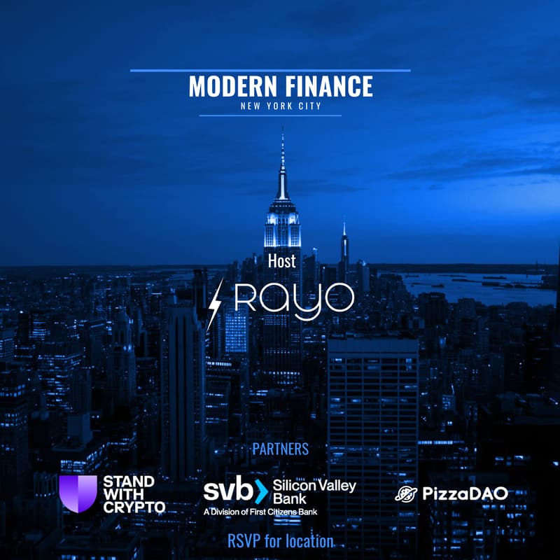 Cover Image for Modern Finance: NYC Pizza Bitcoin Day Edition
