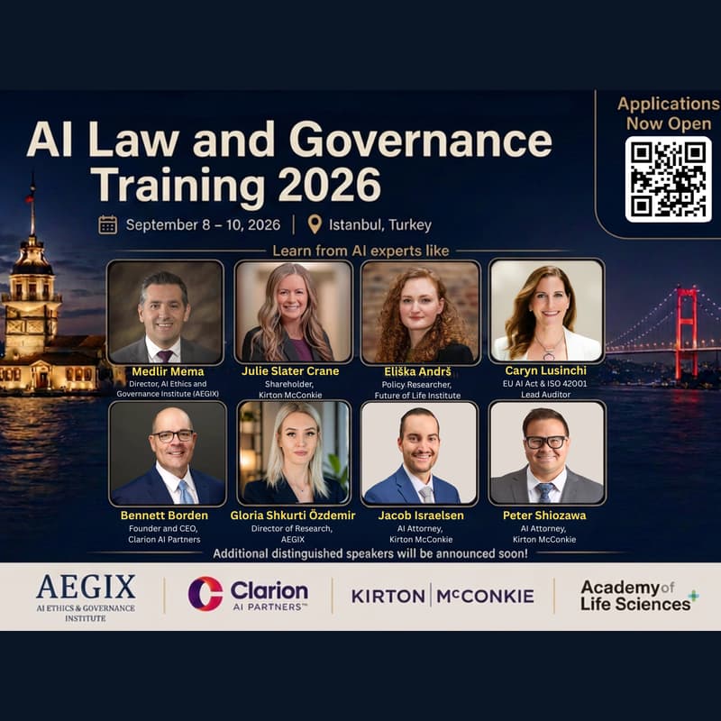 Cover Image for AI Law and Governance (ALGO) Istanbul 2026