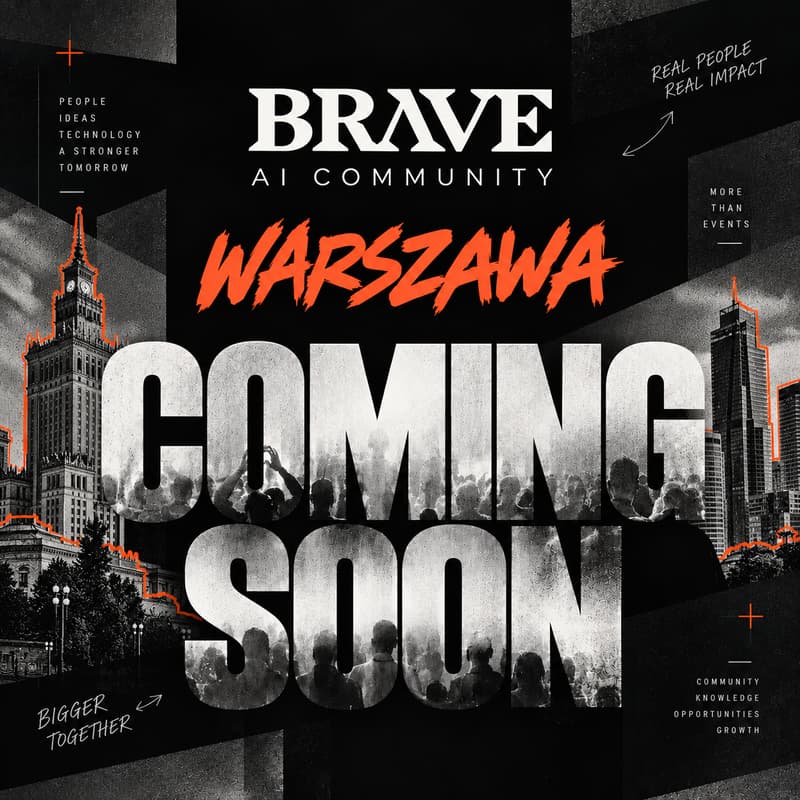 Cover Image for BRAVE AI COMMUNITY Warszawa
