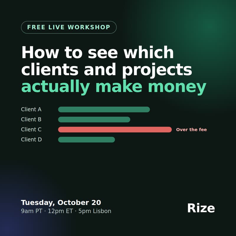 Cover Image for How to See Which Clients and Projects Actually Make Money