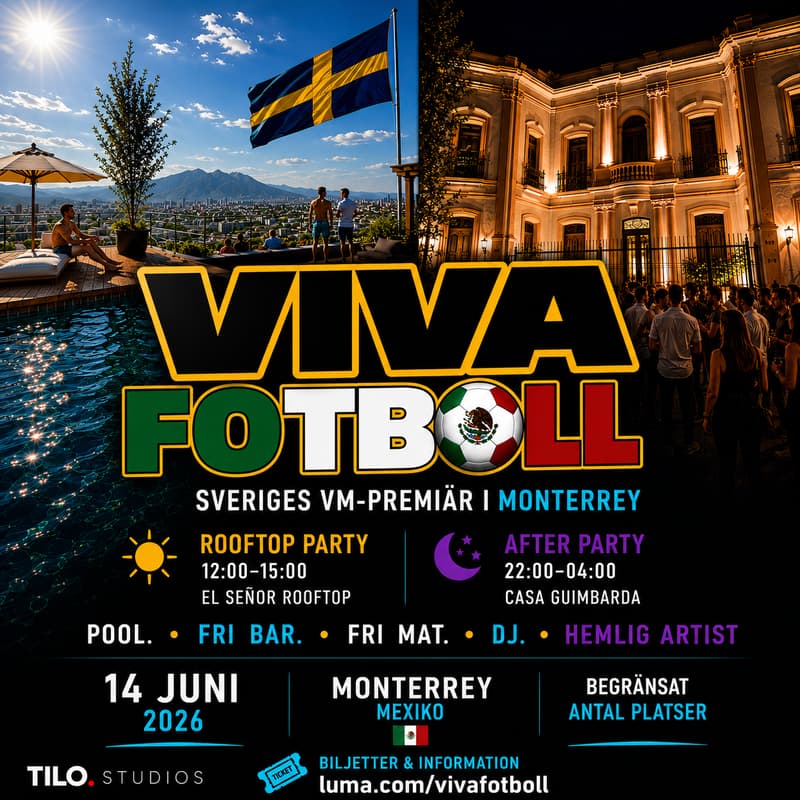 Cover Image for VIVA FOTBOLL! – SVERIGE I MONTERREY 🇲🇽