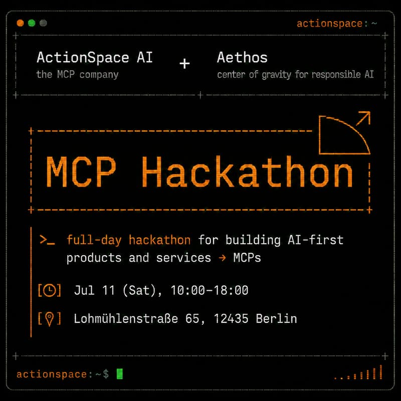 Cover Image for MCP Hackathon - build AI-first products