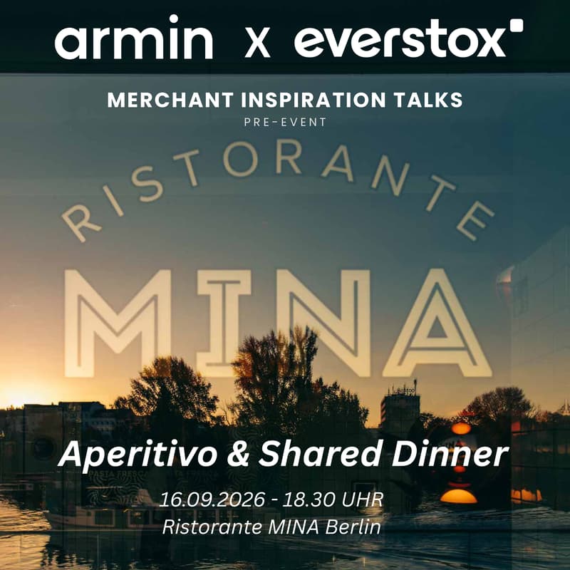 Cover Image for MIT - Aperitivo & Shared Dinner by armin x everstox