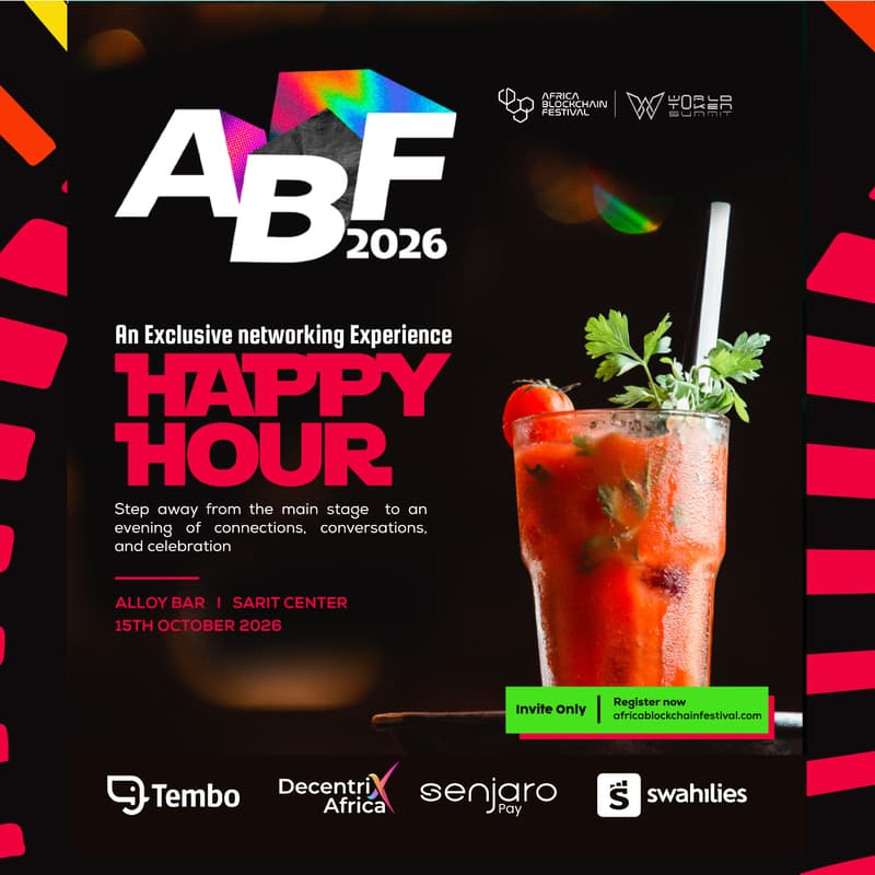 Cover Image for AFRICA BLOCKCHAIN FESTIVAL, HAPPY HOUR