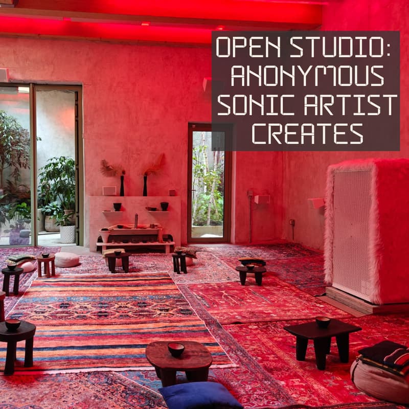 Cover Image for Anonymous Sonic Artist Creates - Open Studio