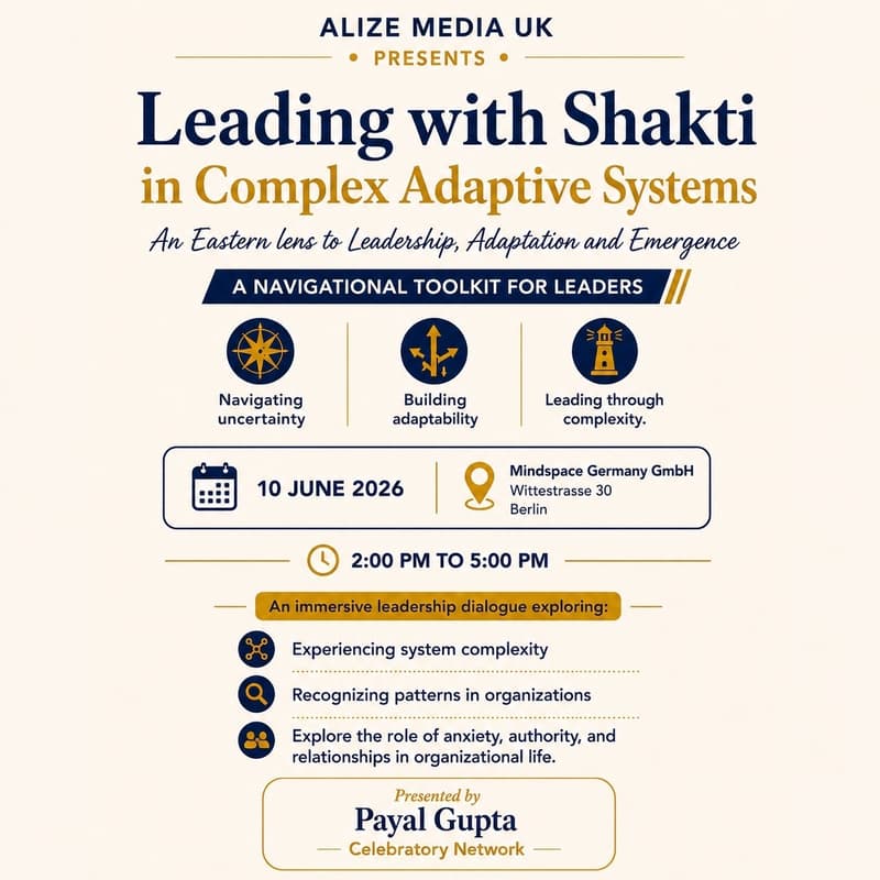 Cover Image for Leading with Shakti in Complex Adaptive Systems: An Eastern lens to Leadership, Adaptation and Emergence
