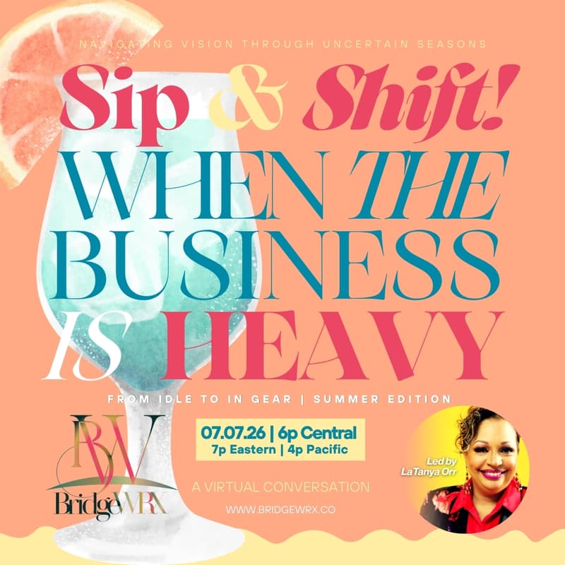 Cover Image for Sip & Shift: Conversations That Move Women Forward