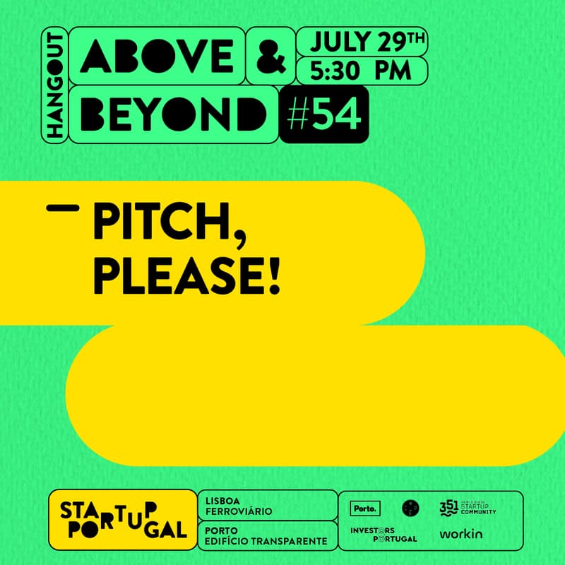 Cover Image for Hangout #54 | PITCH, please!