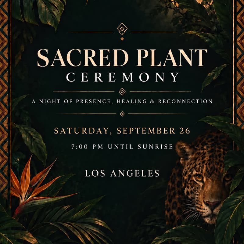 Cover Image for Sacred Plant Ceremony