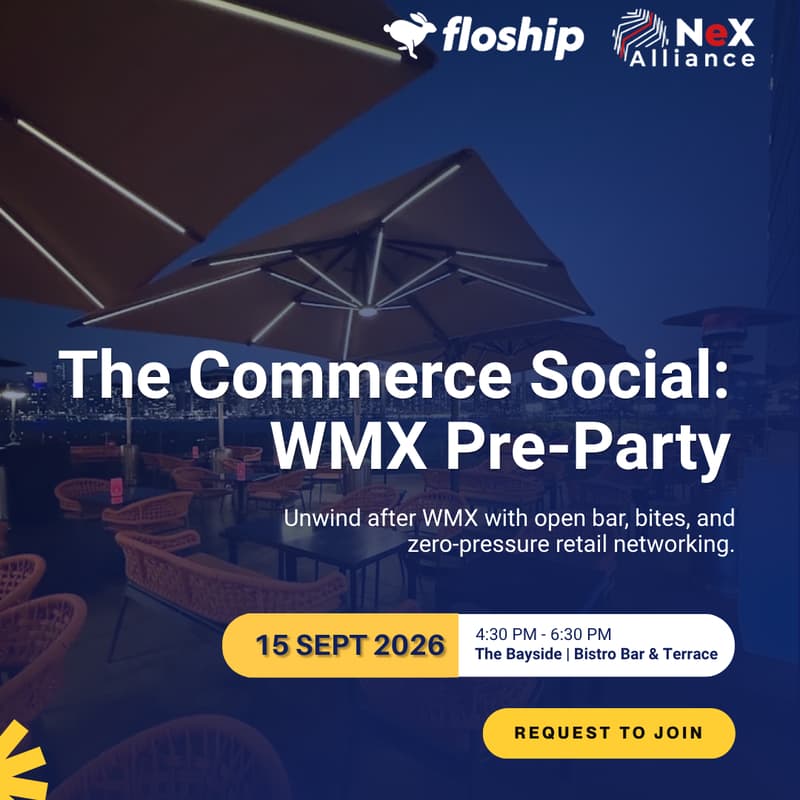 Cover Image for The Commerce Social: WMX Pre-Party Powered by Floship & NeX