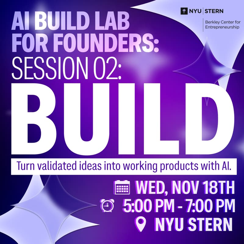 Cover Image for AI Build Lab for Founders: Build