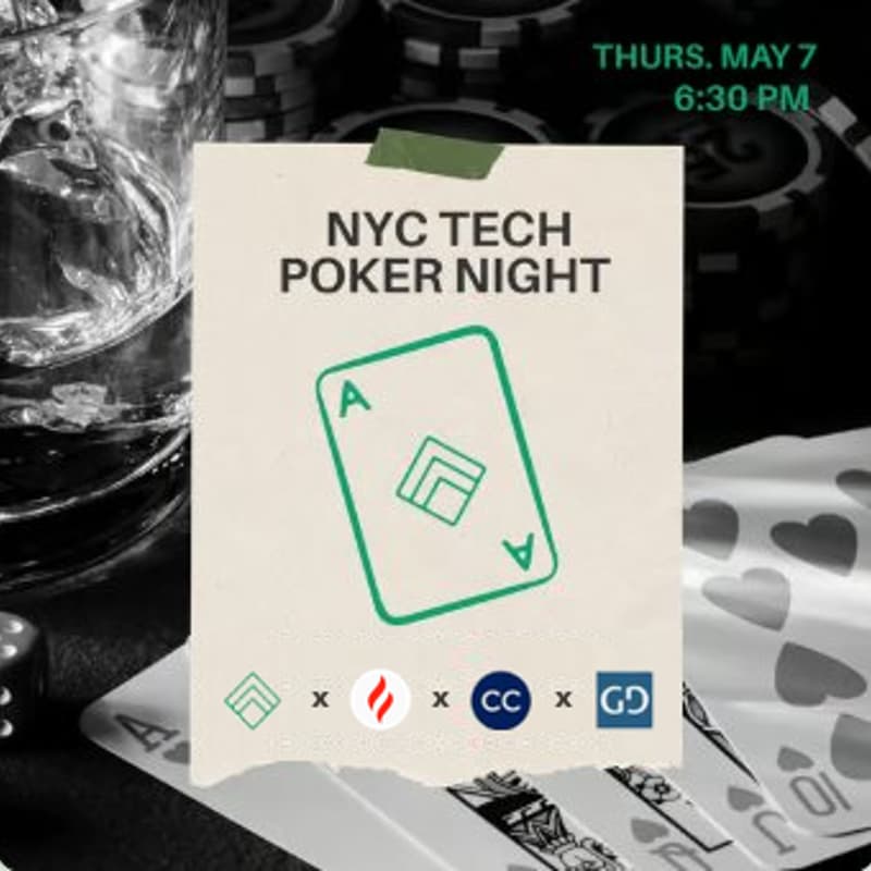 Cover Image for NYC Tech Poker Night (by Arya, Torch, Comma, Gunderson)