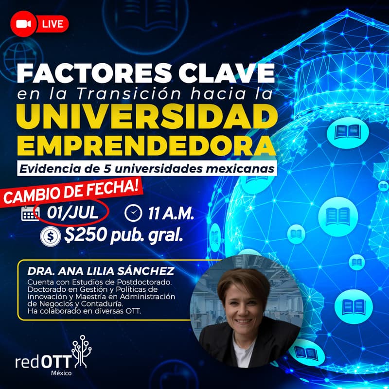 Cover Image for Factores Clave en la Transición hacia la Universidad Emprendedora
