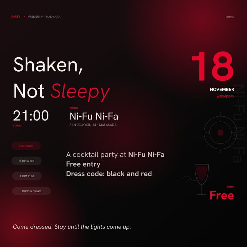 Cover Image for Shaken, Not Sleepy